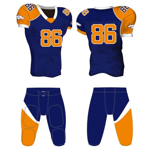 american football uniform designer